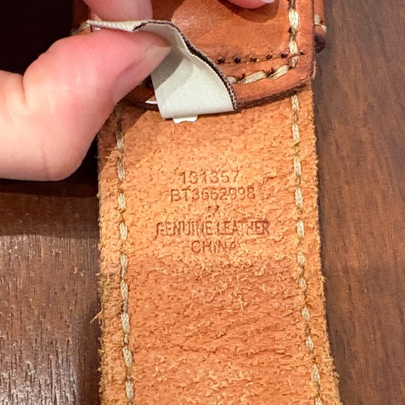 Vintage Fossil Layered Leather Belt for Women Size Medium - Picture 8 of 9